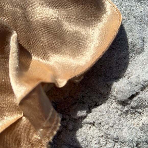 Melissa Robyn Gold satin 1980s Blazer women's size medium almost no flaws - Picture 12 of 12